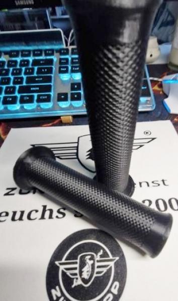 Zündapp R & RS 50 Roller Griffgummis Handschaltung 2 x 561-17.314 TPU Schwarz